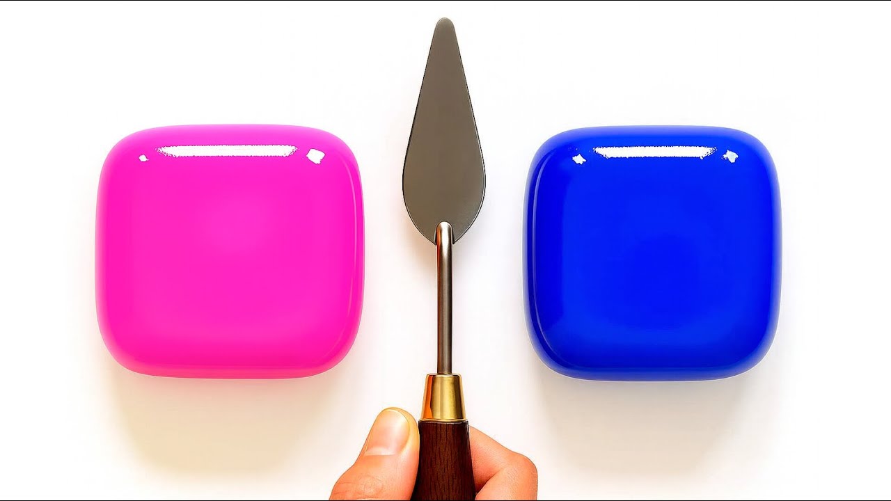 guessThe Final Color🎨Mixing Color With Clay,Powder,Acrylic,glitter|Satisfying video|Colormixing|Art