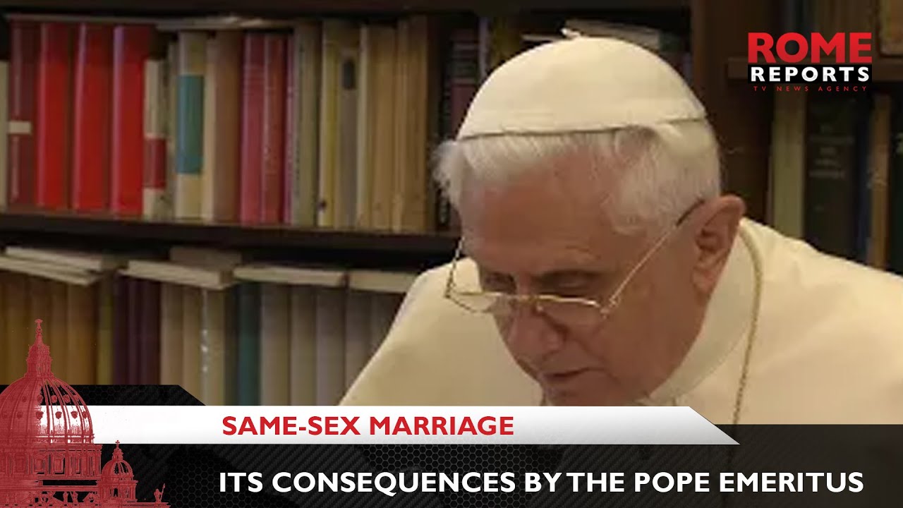 Pope Benedict XVI publishes article on same-sex marriage