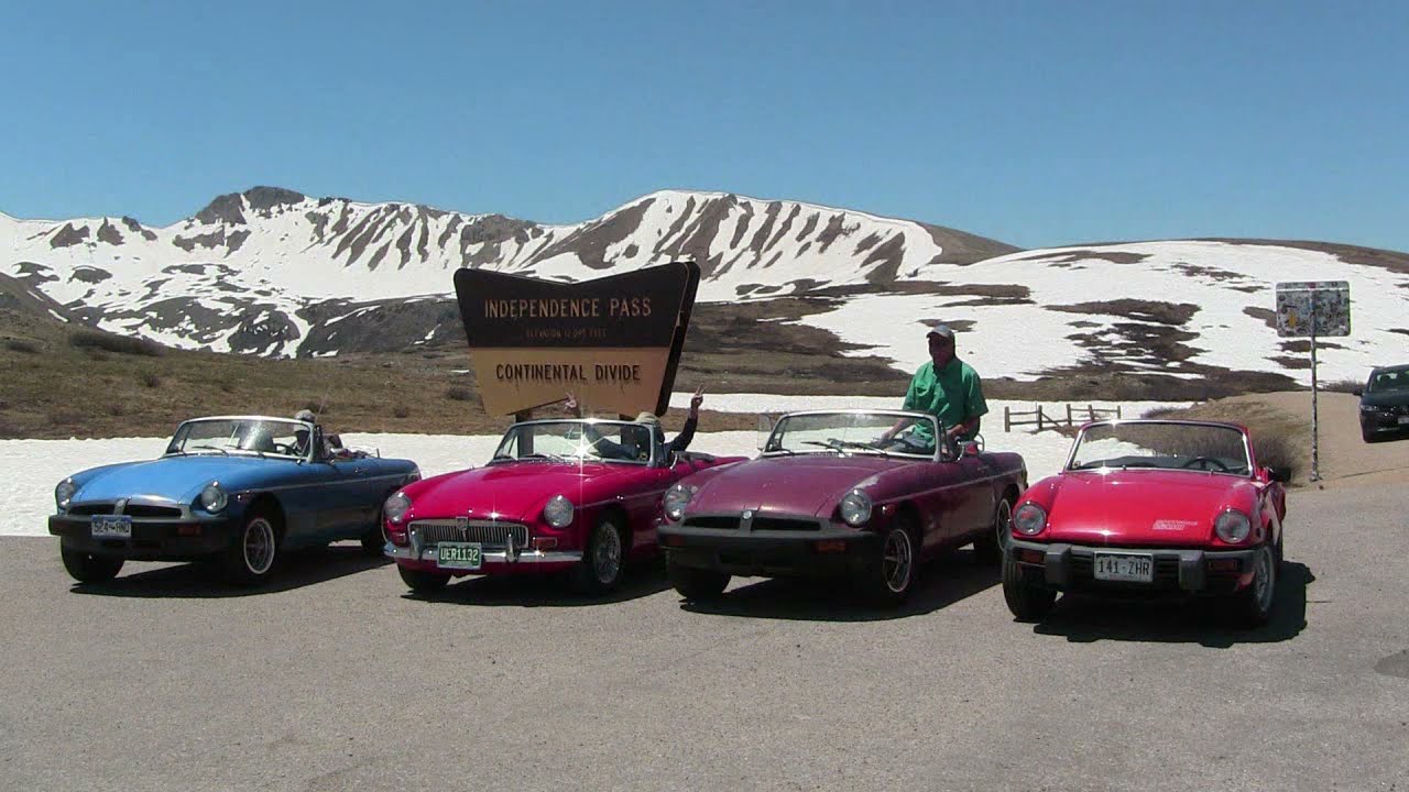 Car meet on Independence Pass 12,095' Ele. 2021
