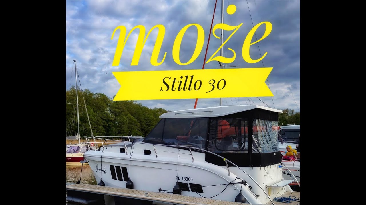 może ... Stillo 30.  Testujemy Jacht - Houseboat  bez patentu na Mazurach