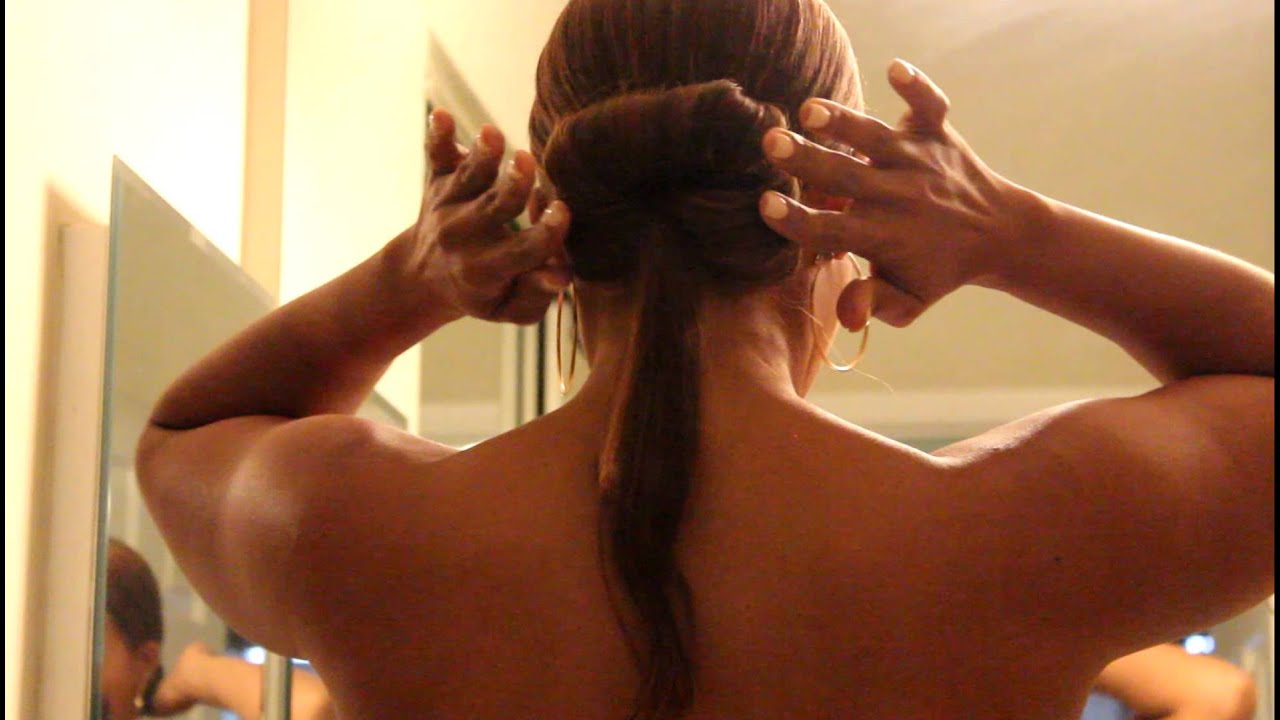 The romantic bun...