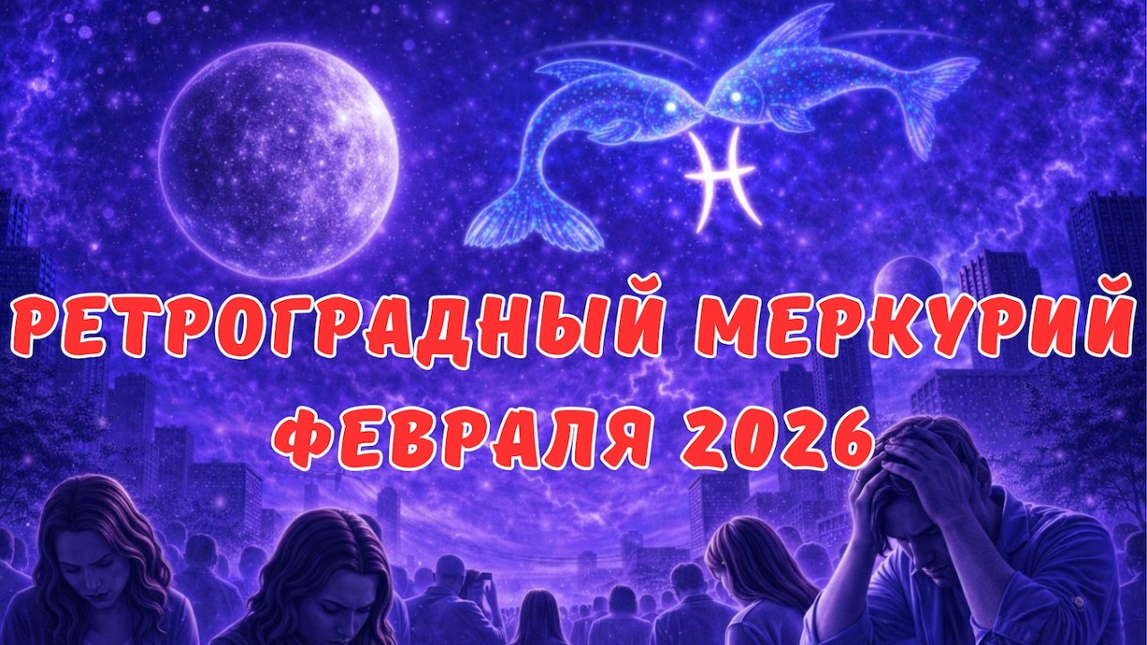 Ретроградный Меркурий в Рыбах 2026: период обмана и возвращения бывших