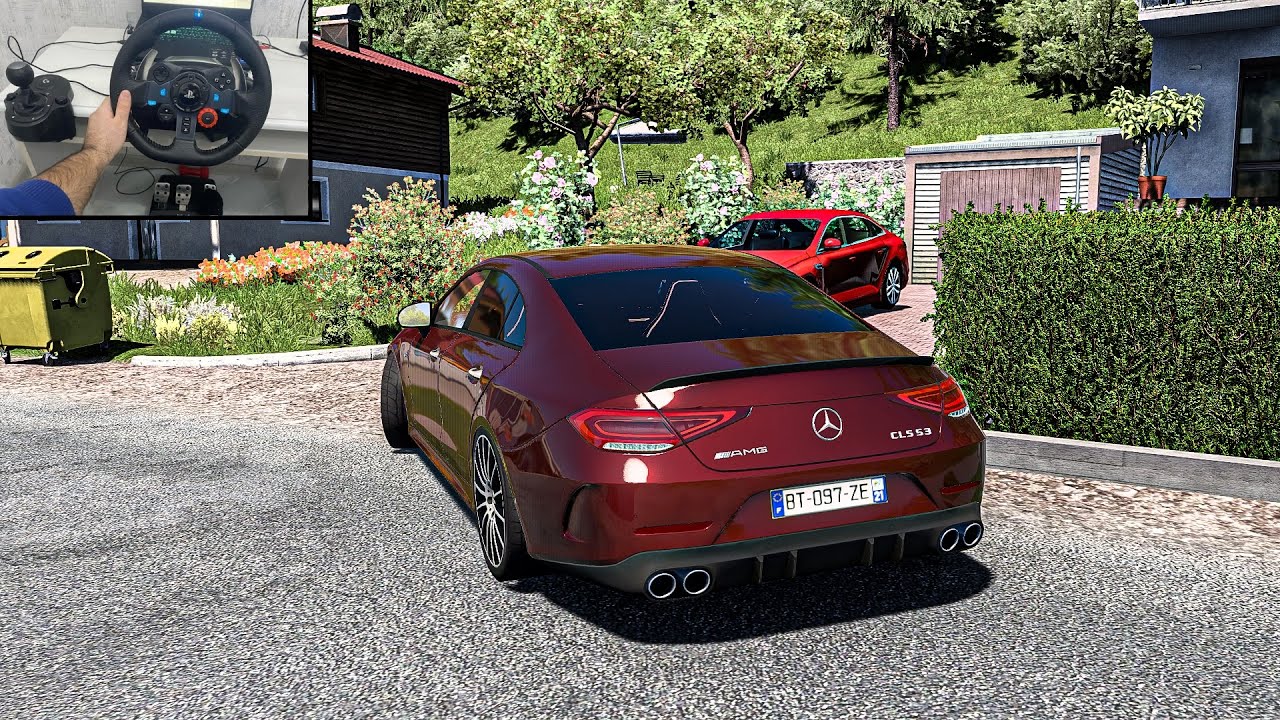 Mercedes-Benz CLS 53 AMG | Euro Truck Simulator 2 | Logitech G29 Gameplay