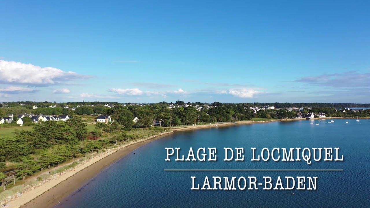 Plage de Locmiquel à Larmor-Baden