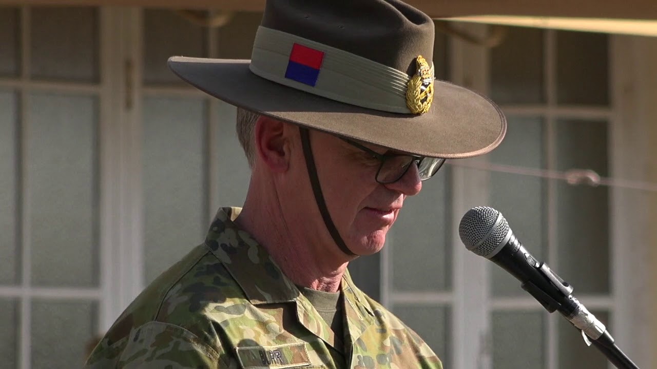 Aboriginal TV Channel 4 NEWS -  Australian Army Regional Force Surveillance Group 'raising' parade.