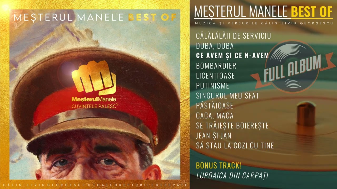 Meșterul Manele -  ”Best Of” - Full album
