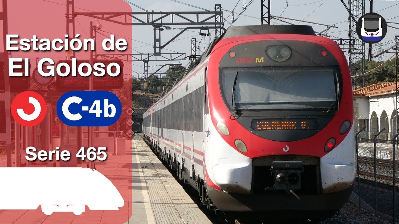 Circulaciones por la estación de El Goloso | Cercanías Madrid