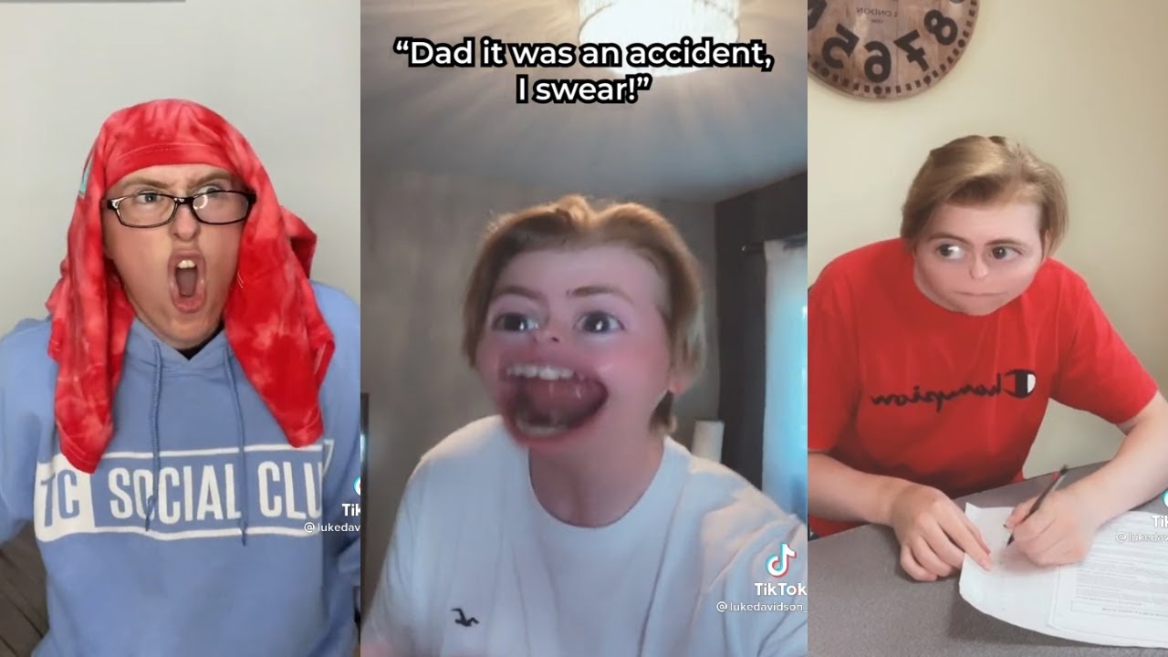 Luke Davidson - Tiktok Compilation - August 2021