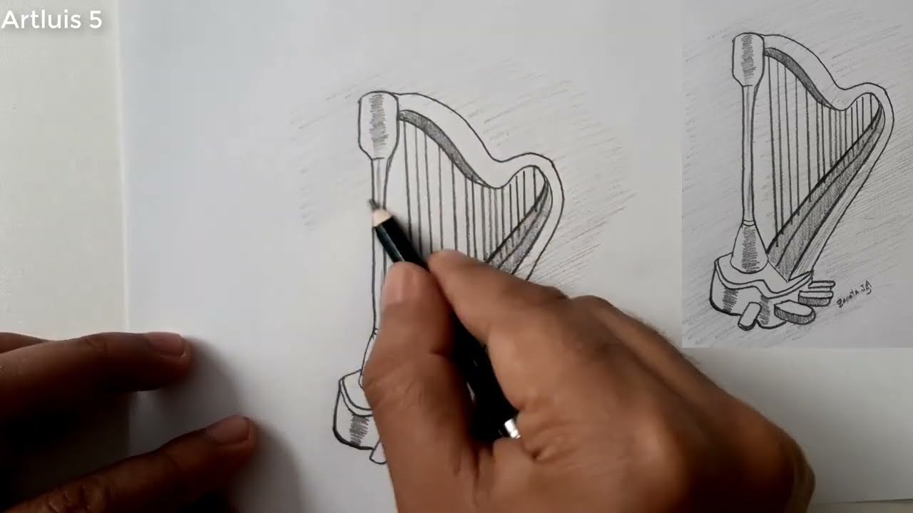 Comment dessiner une HARPE