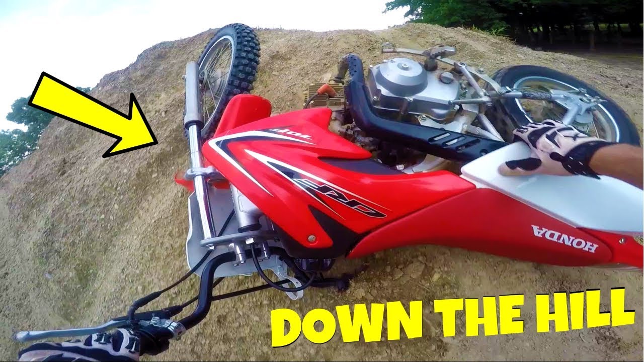 I FLIPPED THE NEW DIRT BIKE!?!