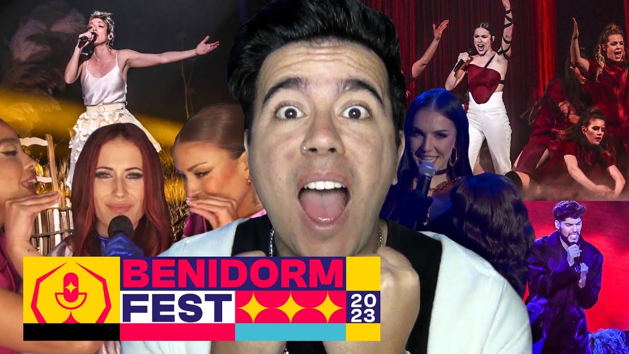 REACCIÓN A LA SEGUNDA SEMIFINAL DEL BENIDORM FEST 2023 - EUROVISION 😱✨ | EhEhFran