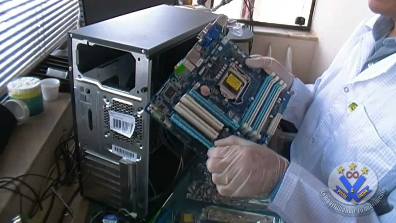 Manutenção de Computadores - Aula 20 - Erros na montagem do Computador