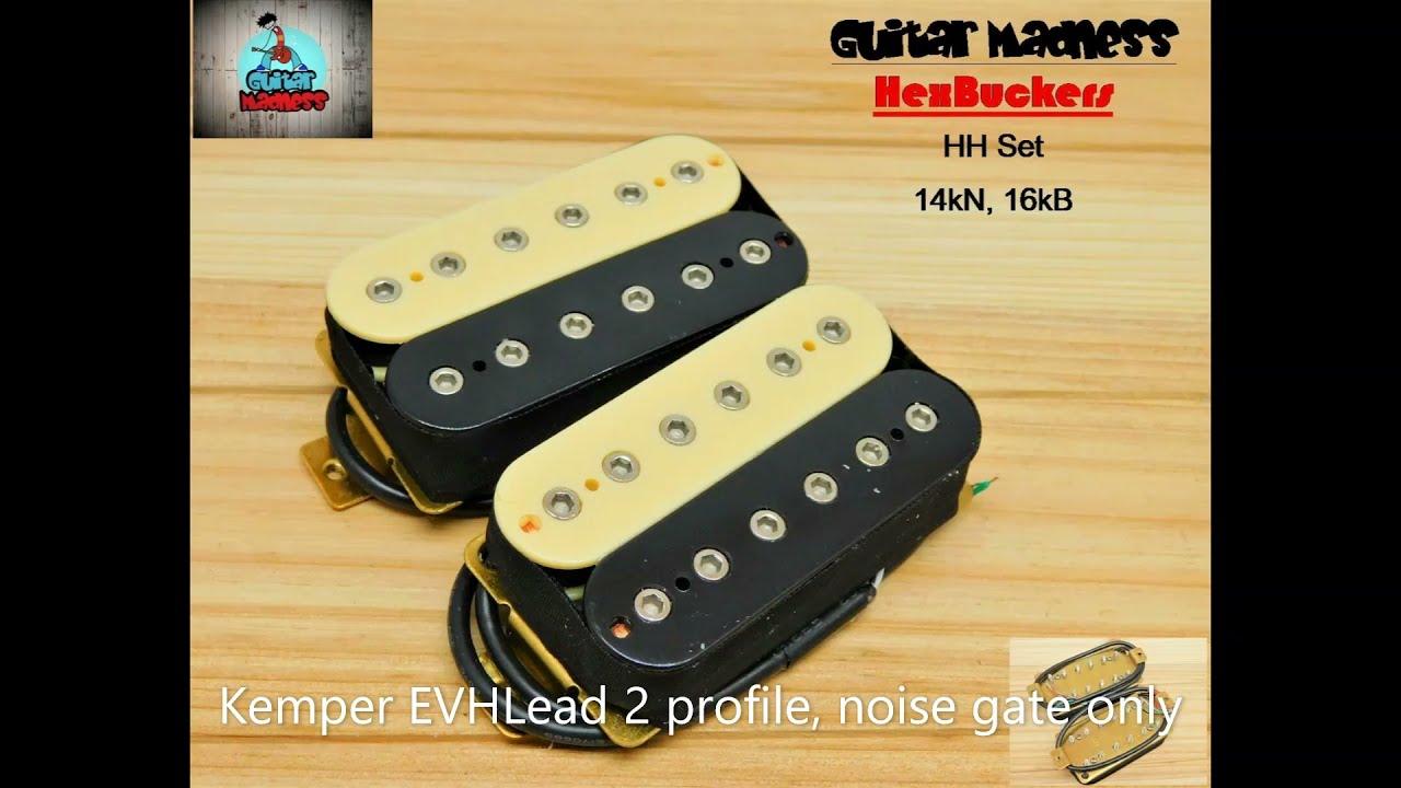 Guitar Madness Hexbuckers    #humbucker #hexbucker #dimarzio #pickups #guitar #paf #guitar #guitar