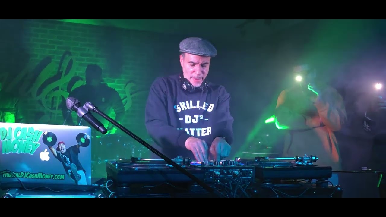 The Real Dj Cash Money... the Legend live!