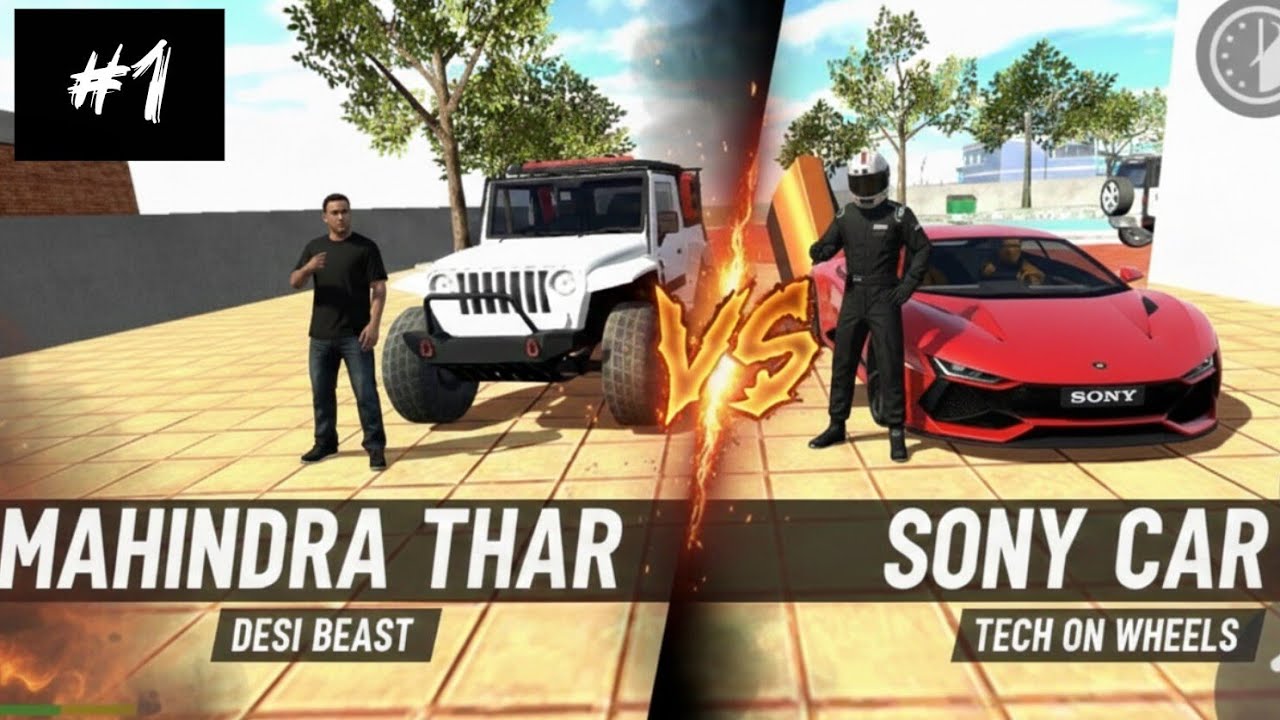 Mahindra Thar ne Lamborghini ko Diya Jhatka! | Indian Bikes Driving 3Dpart#1