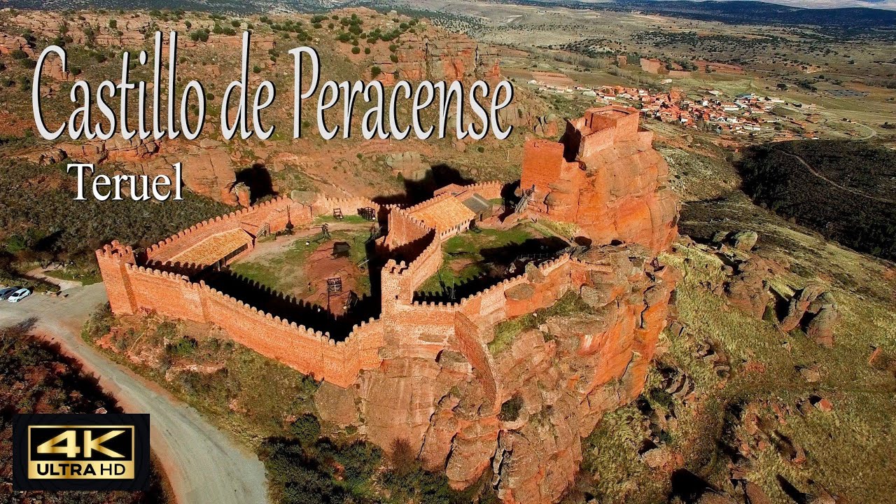 El castillo de Peracense.Aragón