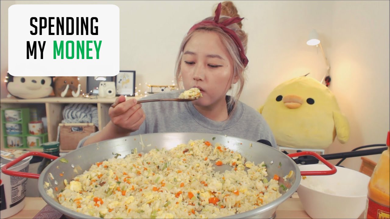 FRIED RICE [볶음밥] Mukbang | KEEMI