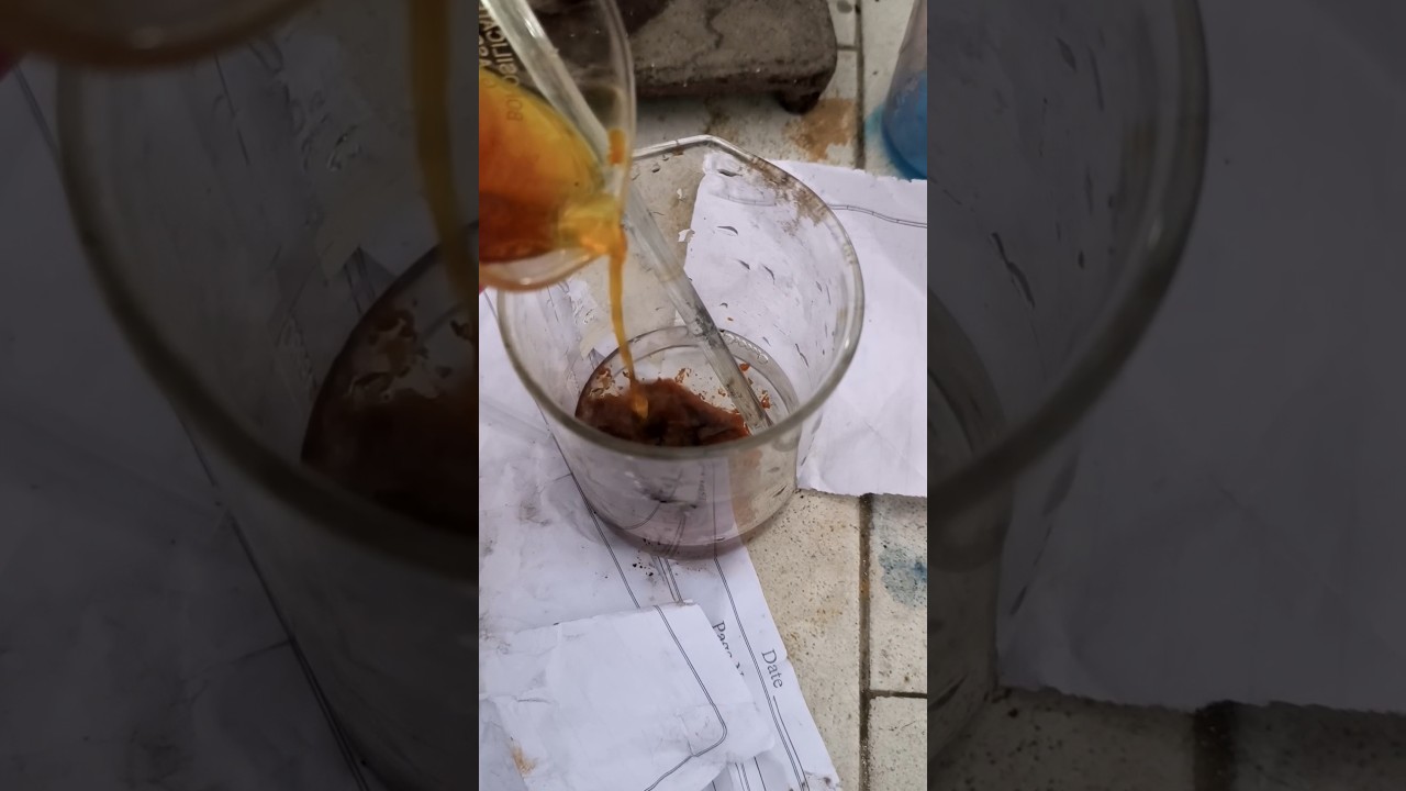 FeCl3 in NaOH 