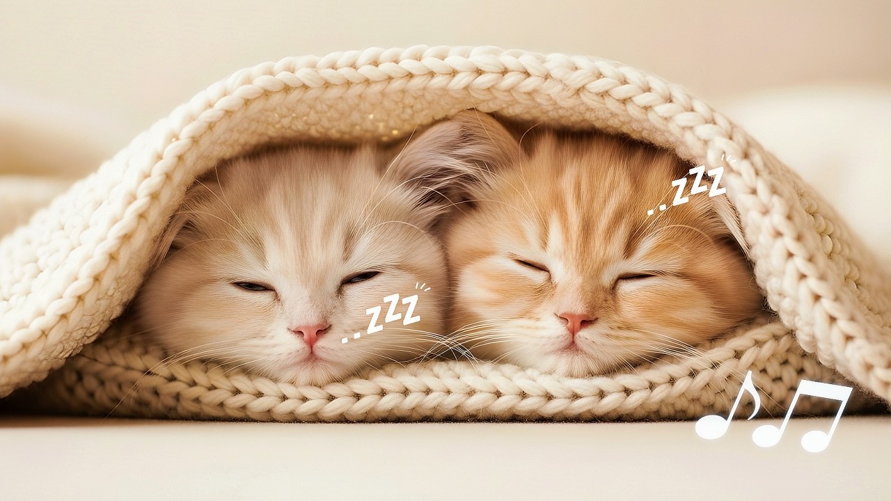 【睡眠導入】心が落ち着く雨音ピアノ 🎹 不安を解消して眠りたい夜に | 眠れる猫ASMR 🐾