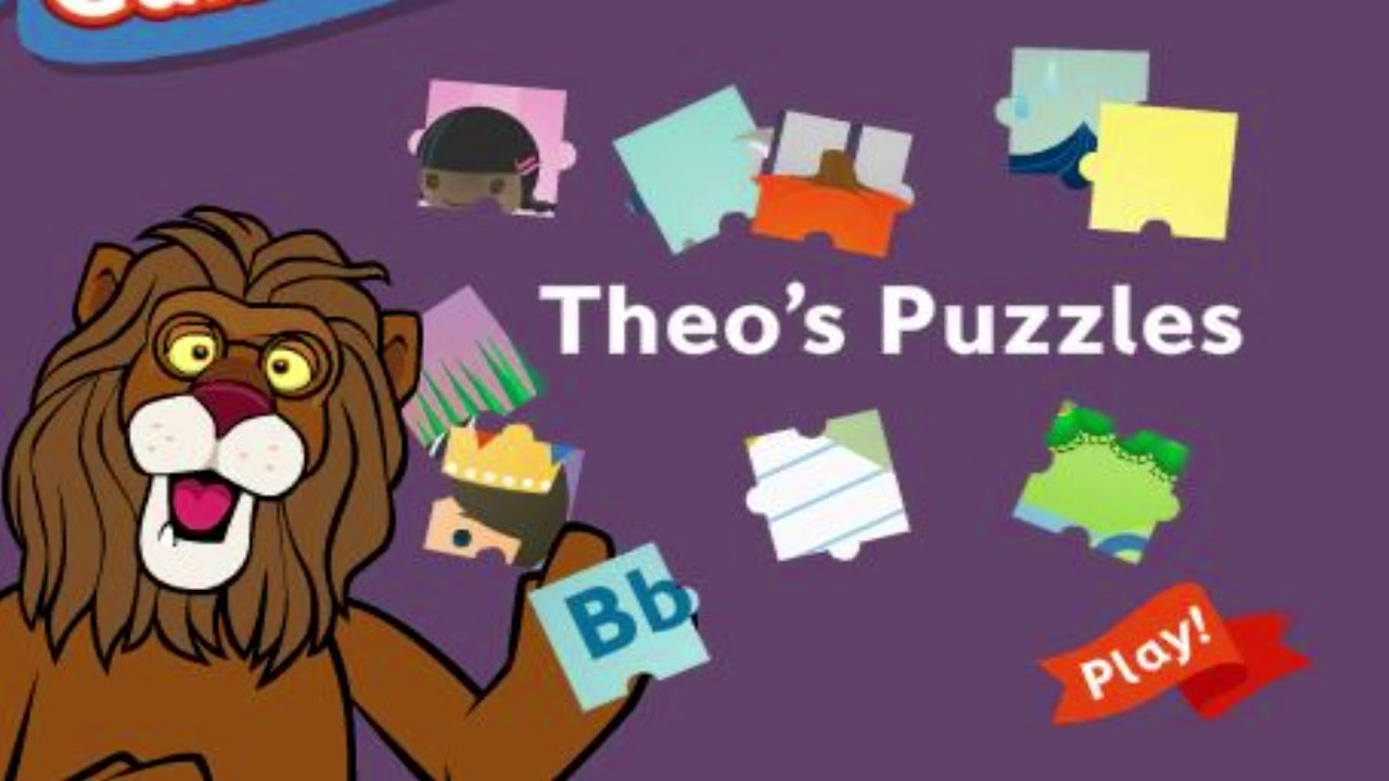 Between the Lions - Theo's Puzzles - Between the Lions Games - PBS Kids
