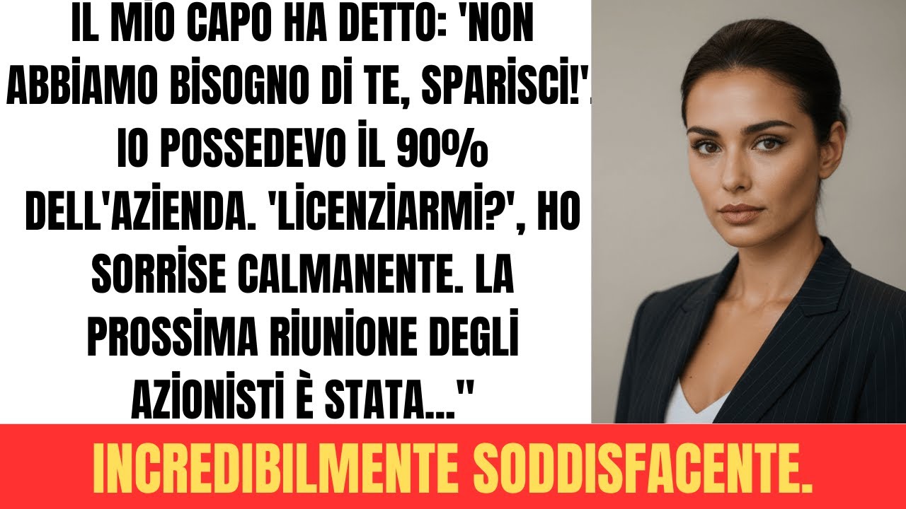 Licenziata dal CEO. Non Sapeva Che Ero La PROPRIETARIA! 🤫
