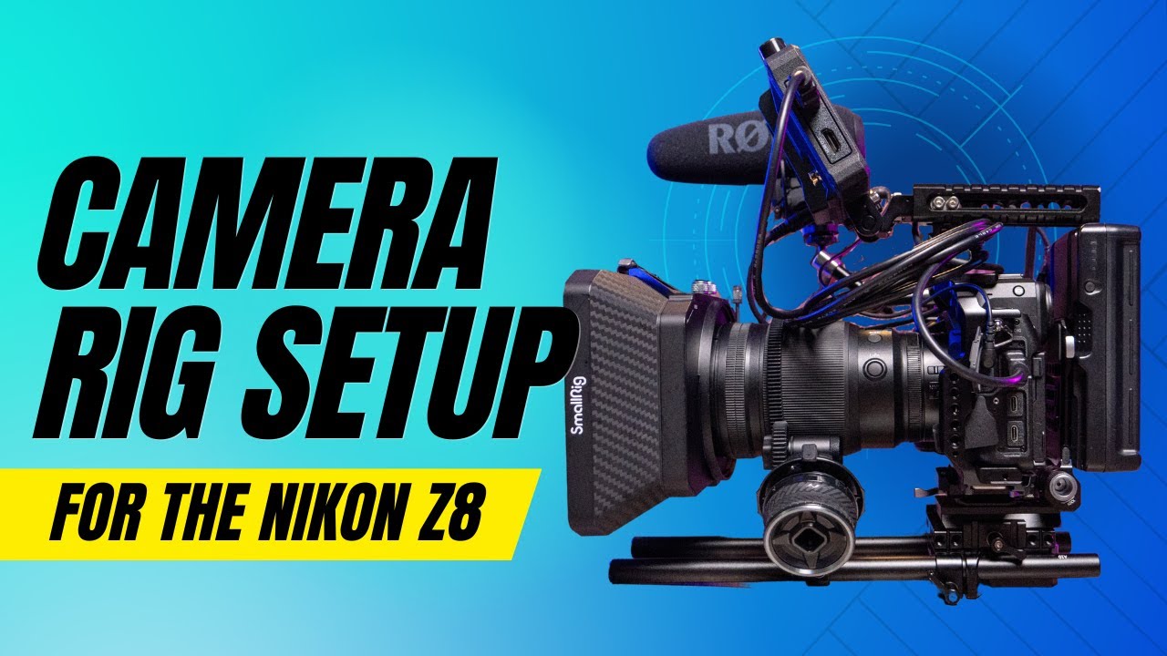 Putting Together A Video Camera Rig for the Nikon Z8 With The @SmallRigGlobal Camera Cage #nikon