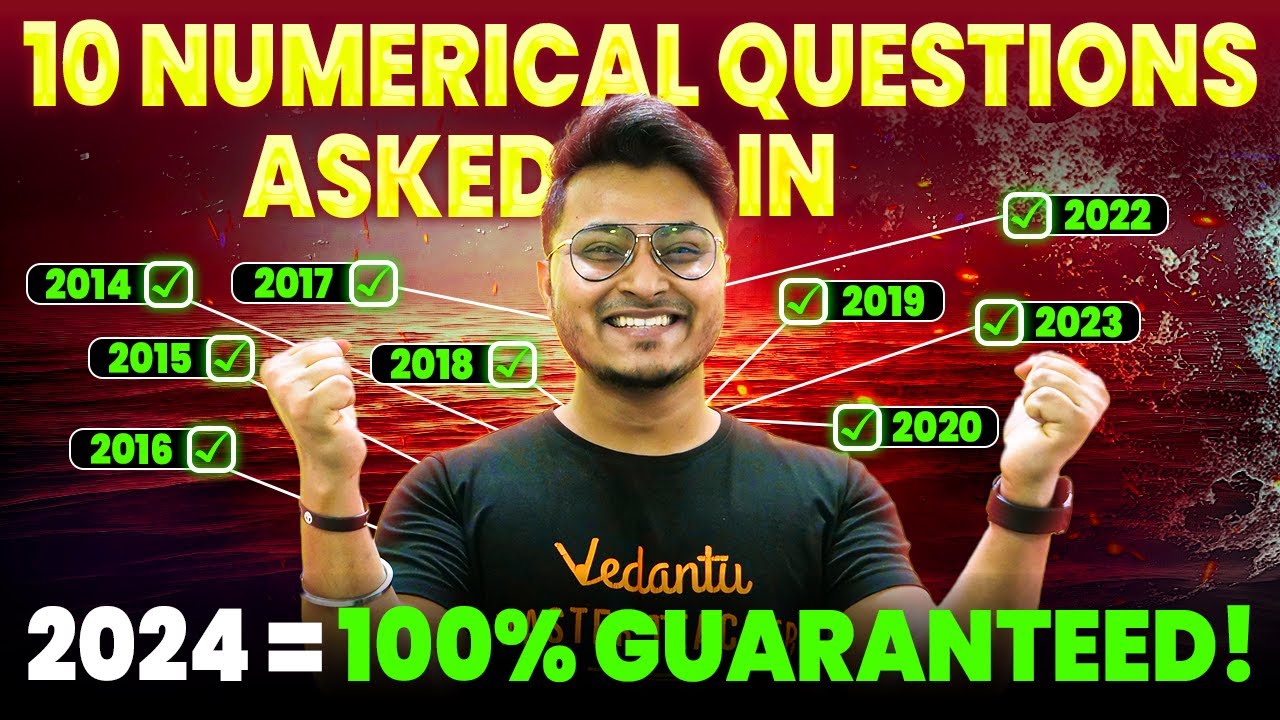 10 Most Important Numerical Questions (Repeated PYQs) from Class 10 Physics for CBSE Board 2024! 🔥