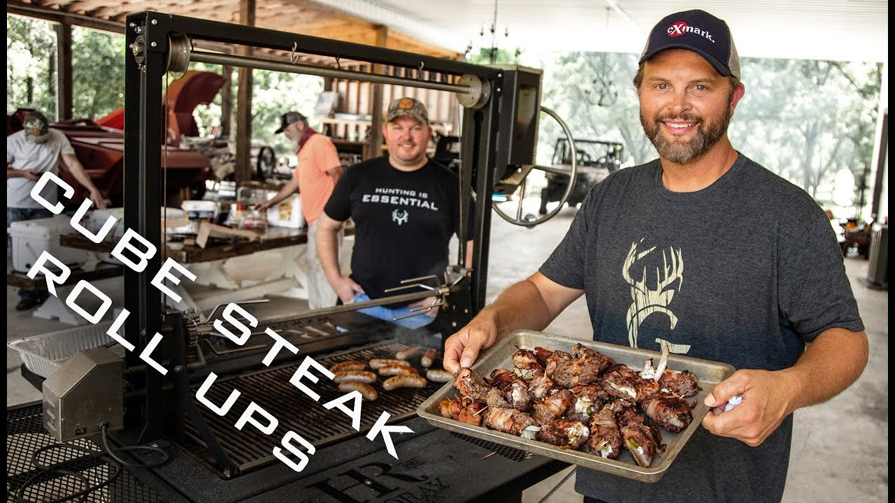 EASY CUBE STEAK ROLL UPS! VENISON Grilling Tips