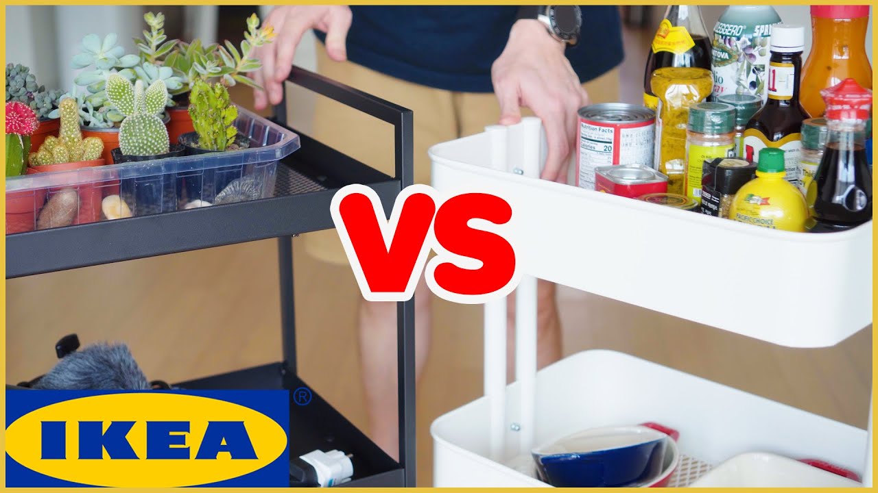 [이케아 카트 추천] 🛒RÅSKOG 로스코그 VS  NISSAFORS 니사포르스 - 트롤리비교