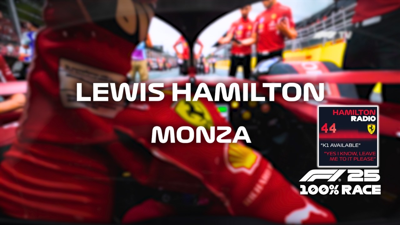 The MOST REALISTIC F1 25 Gameplay - Ferrari SF-25 Lewis Hamilton Monza 100% Race
