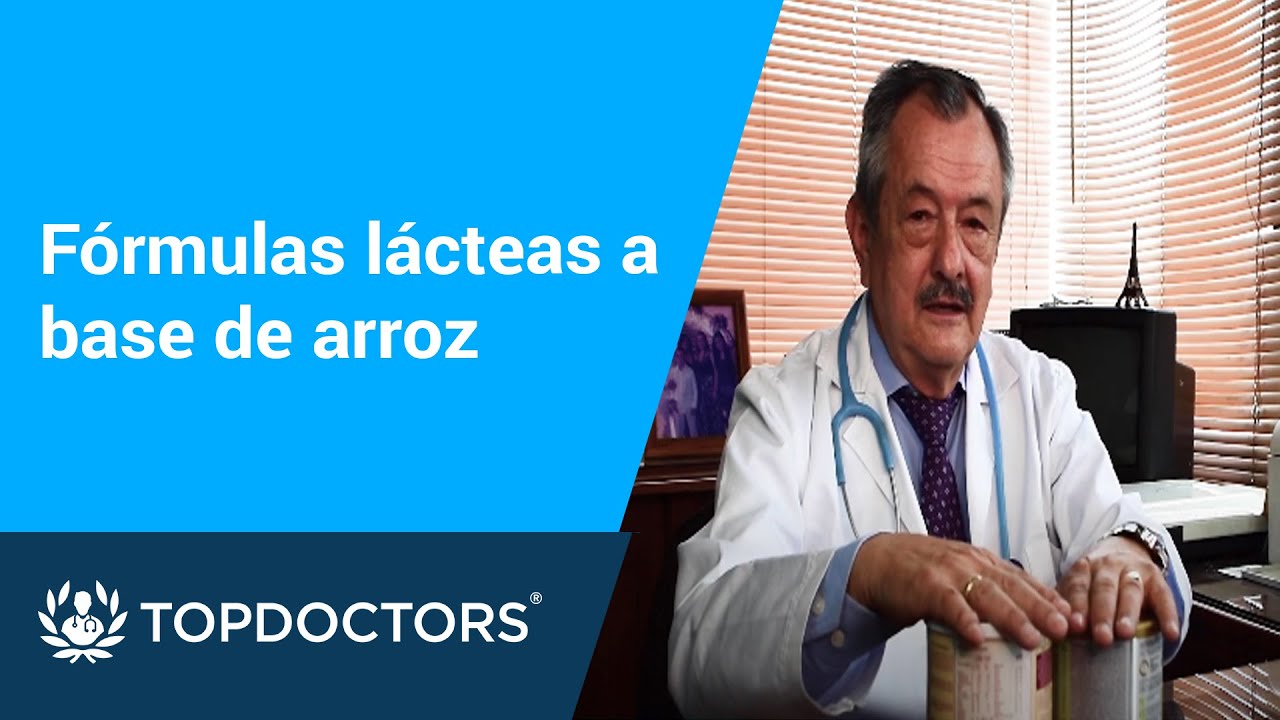 Fórmulas lácteas a base de arroz