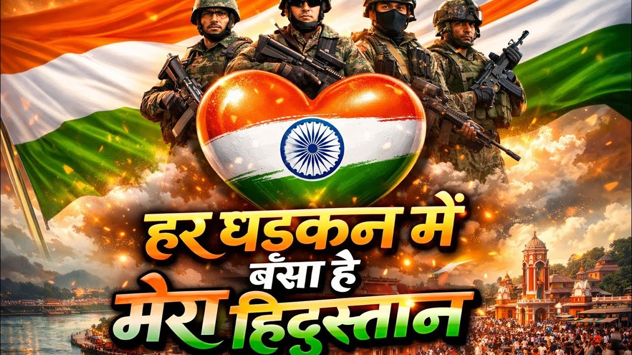 हर धड़कन में बसा है मेरा हिंदुस्तान | In every heartbeat lives my India