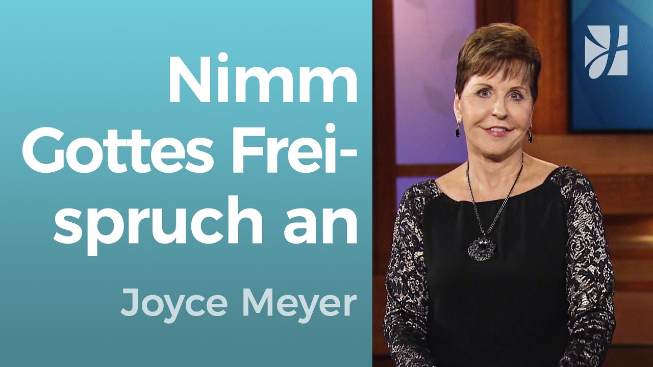 JESUS macht DICH gerecht vor GOTT ✝️🕊️ – Joyce Meyer – Gott begegnen