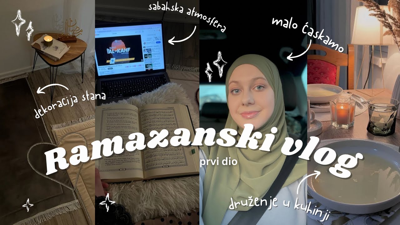 PRVI RAMAZANSKI VLOG: Nikad teži početak Ramazana, sa mnom u kuhinji, moja svakodnevnica