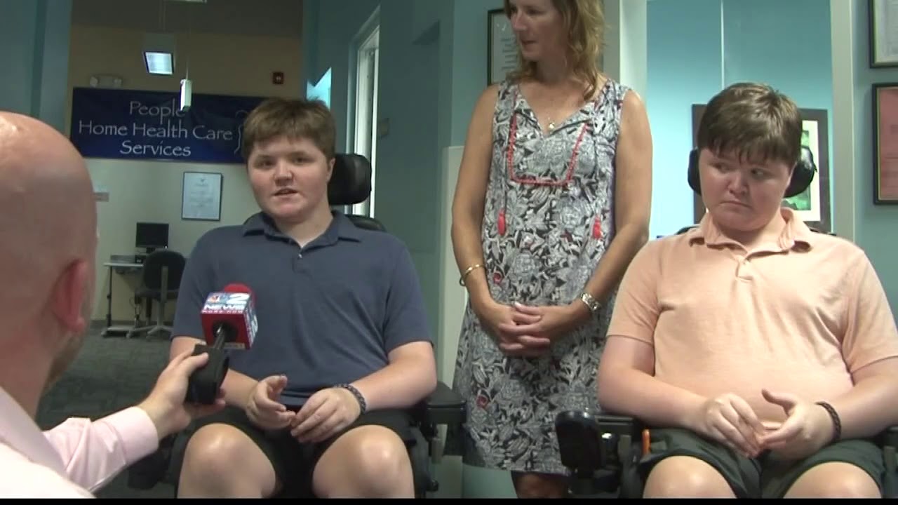 Boys With DMD Fitted For Robotic Arms