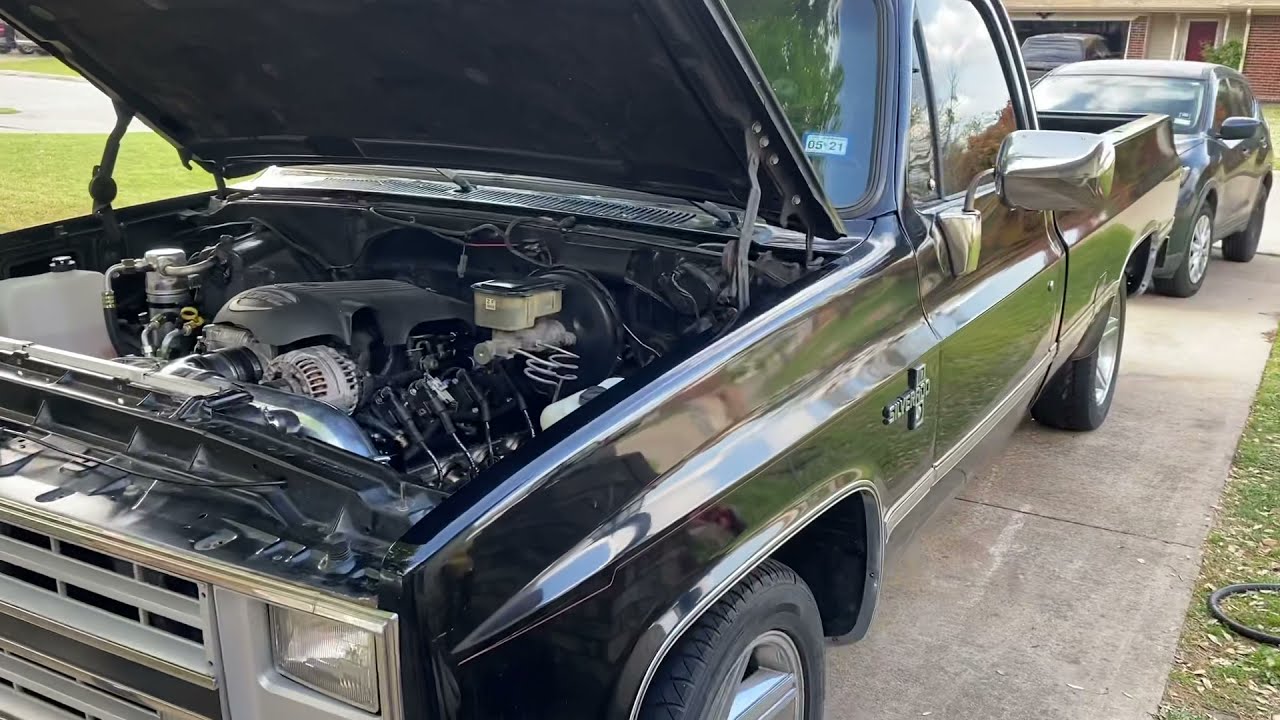 87 C10 LS Swap! Cammed, AC, Cruise Control!