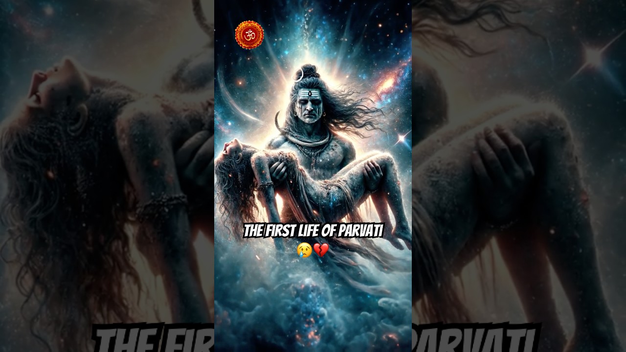 💔The Untold Story of Parvati&rsquo;s First Life | Sati & Shiva Eternal Love #Shorts  #shiva #parvati