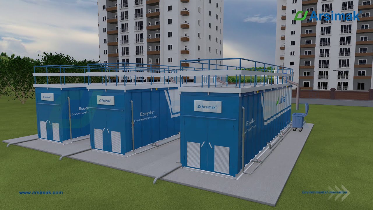 Ecocycle FBBR - Compact Sewage Treatment Units - Arsimak