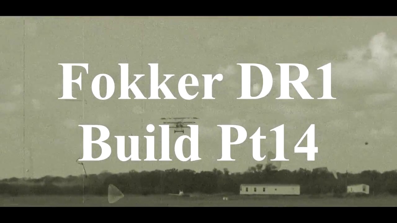 DW Hobby Fokker DR1 build Pt14 RC Model Geeks