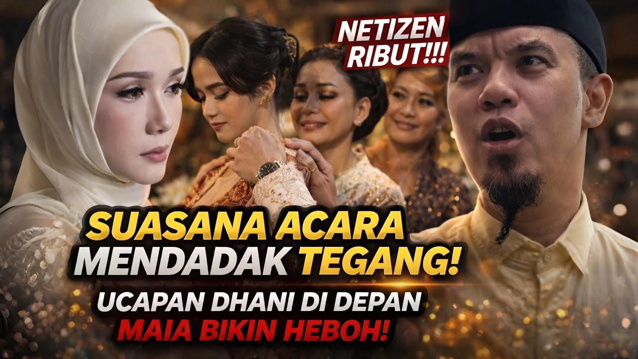 PUBLIK TERKEJUT‼️ UCAPAN AHMAD DHANI DI ACARA LAMARAN EL RUMI BIKIN SUASANA MENDADAK TEGANG