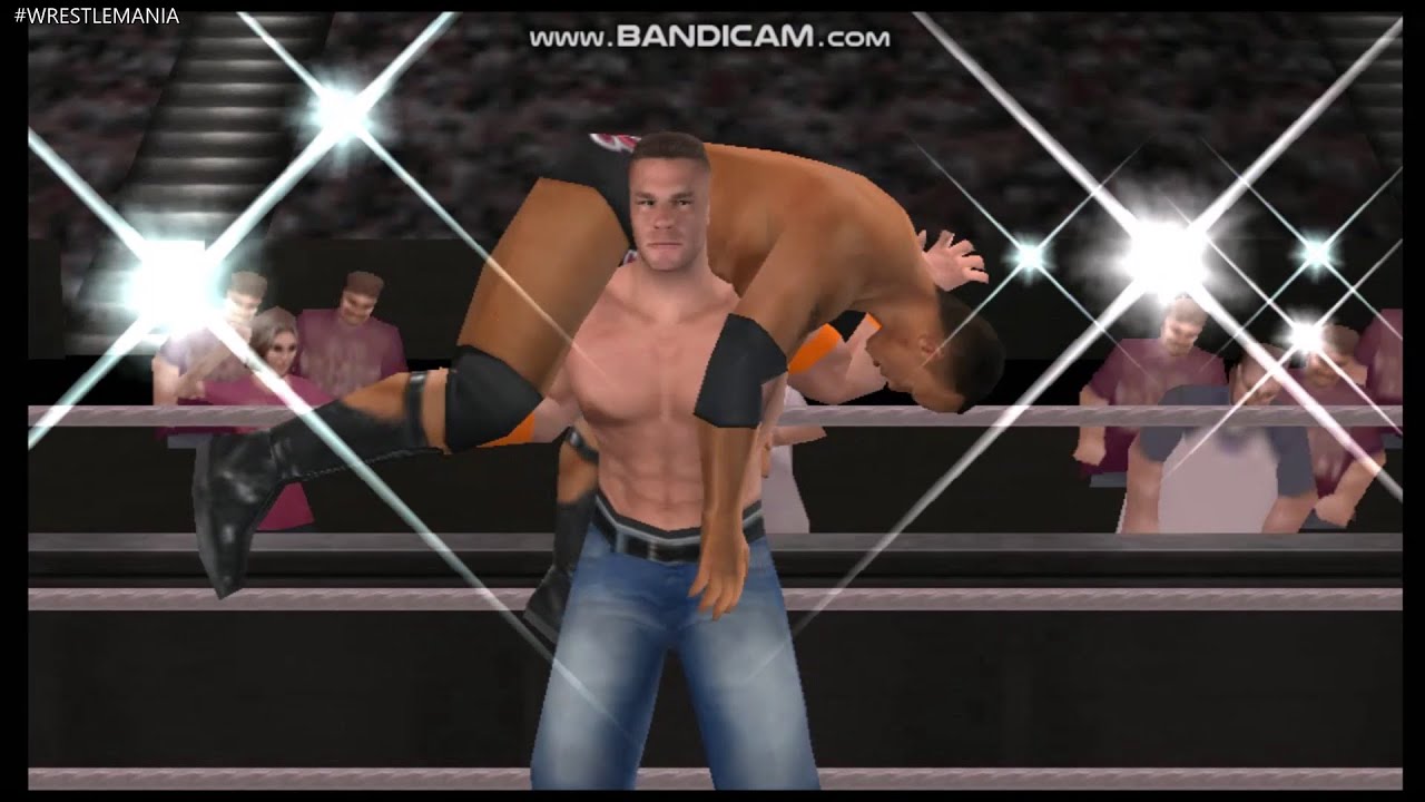 The Rock vs John Cena : Wrestlemania, PSP Game WWE SvR 2011