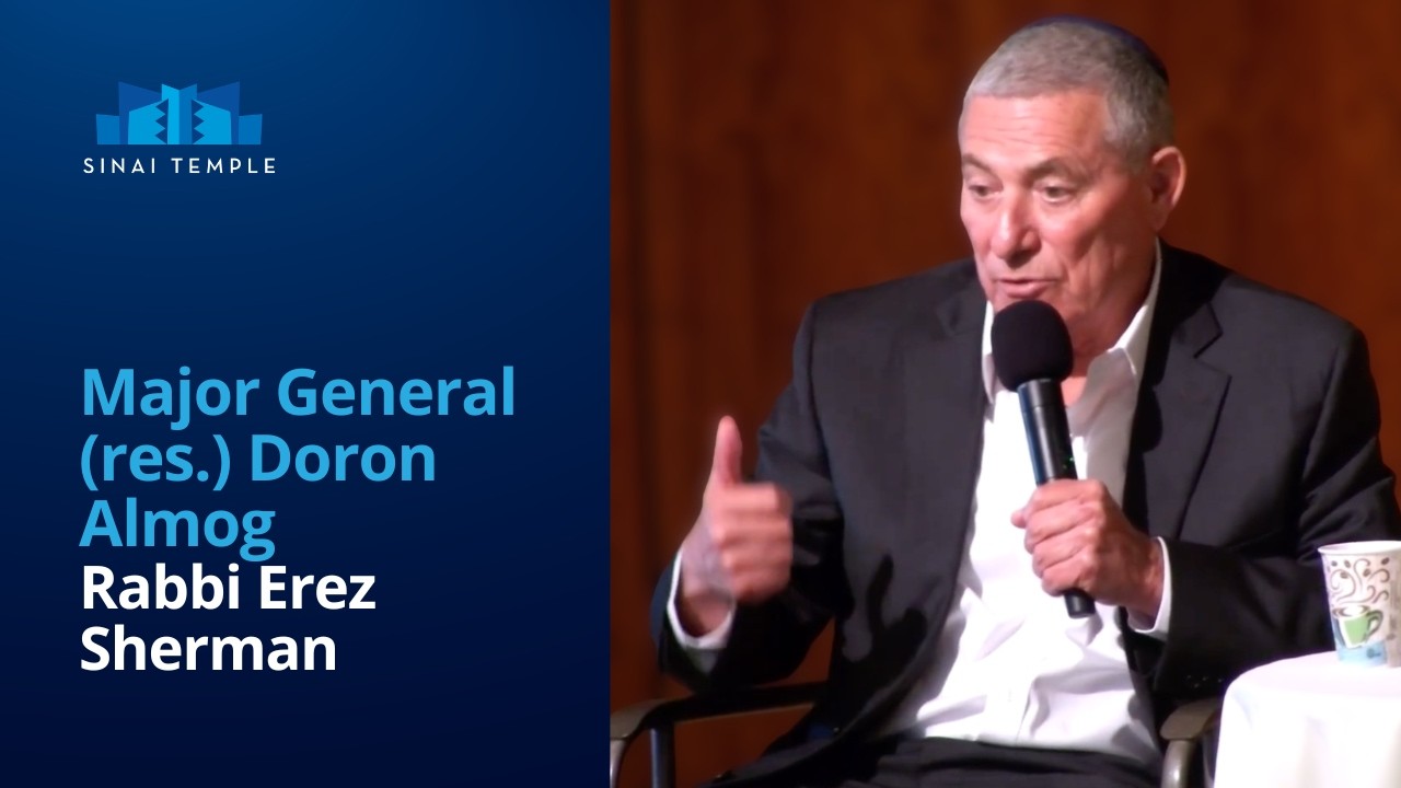 Conversation with Chairman of the Jewish Agency for Israel, Doron Almog