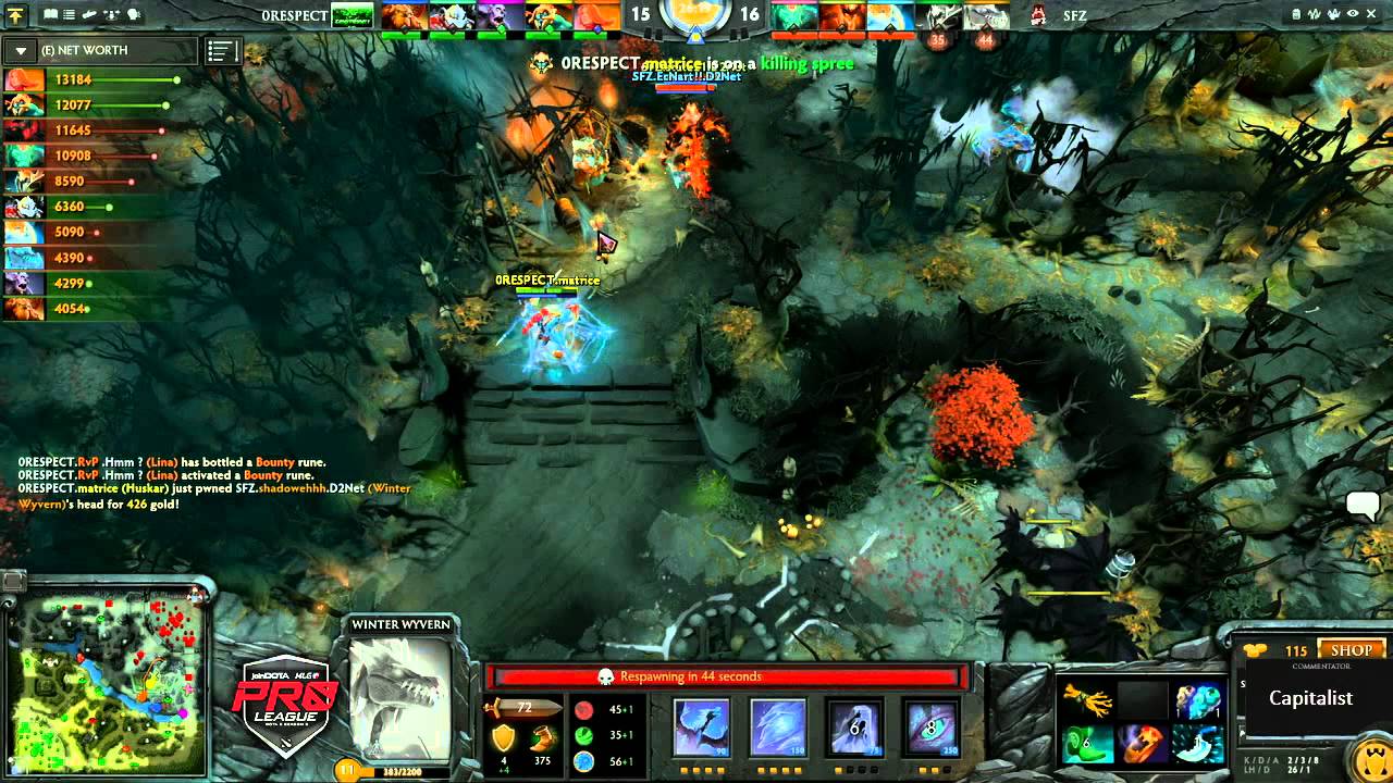 Zero Respect vs SFZ  Game 1 - joinDOTA League Season 6 - @DotACapitalist