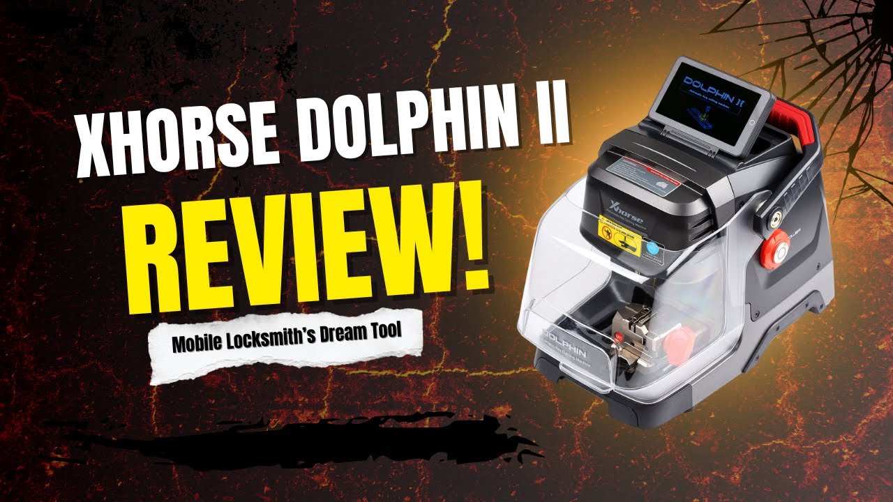 Xhorse XP-005L New Dolphin II Key Cutting Machine with Adjustable Touch Screen