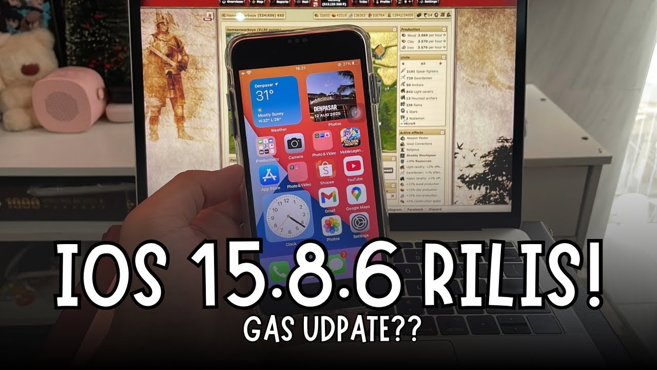 REVIEW IOS 15.8.6 DI IPHONE 7 PLUS! BERASA BEDA FEELINGNYA 🔥🔥