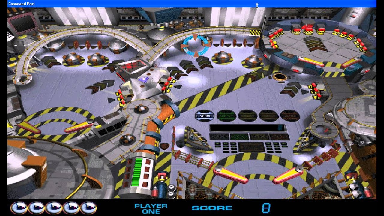 The Gaming Experience: 3D Ultra Pinball Part 4 - Command Post (No Commentary)