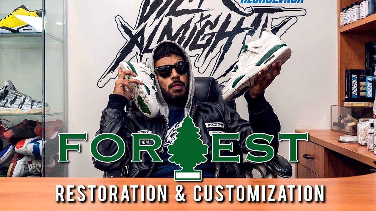Should Jordan Brand Release these custom Air Jordan Forest Green 4s?