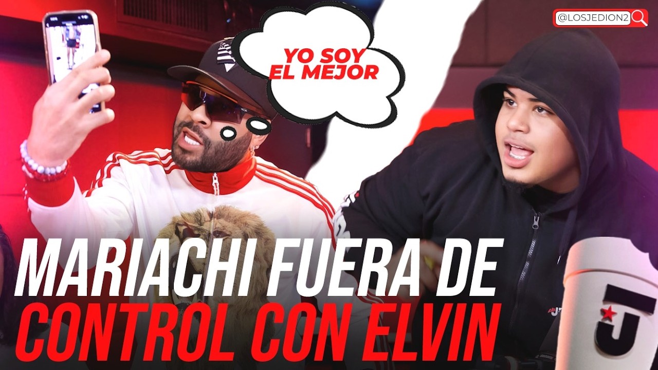 ¿QUIÉN TIENE LA RAZÓN? ELVIN MVP DESEQUILIBRA A MARIACHI BUDDA