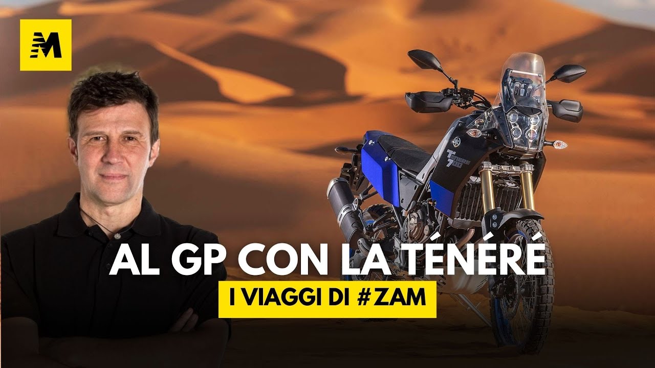 In viaggio con Zam: al GP di Barcellona con una Yamaha Ténéré 700!