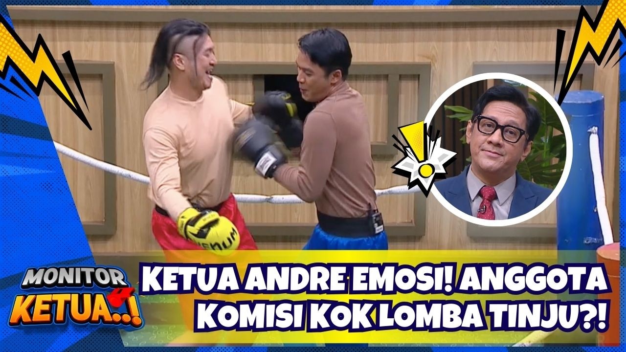 Ketua Andre EMOSI! Anggota Komisi Kok Lomba Tinju?!👊🏻 - MONITOR KETUA (23/2/26) P1